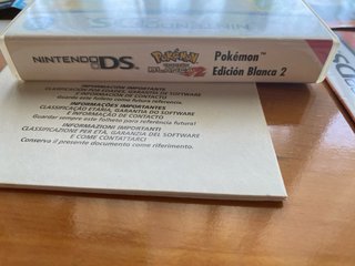 Caja Sin Juego Pokémon Blanco 2 Edición Blanca 2