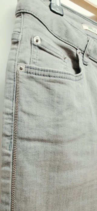 Pantalón elástico Encuentro gris