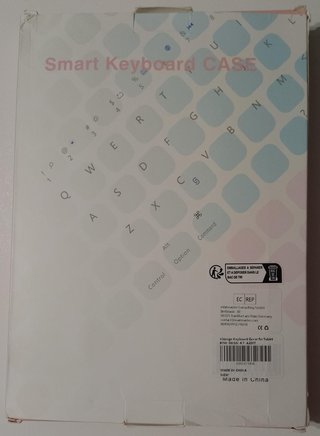 Funda Teclado Bluetooth Tablet 9.7 AZERTY Verde