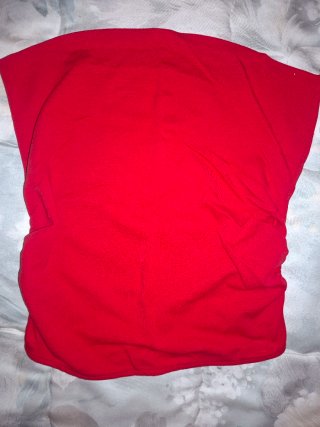 Top Bershka Rojo