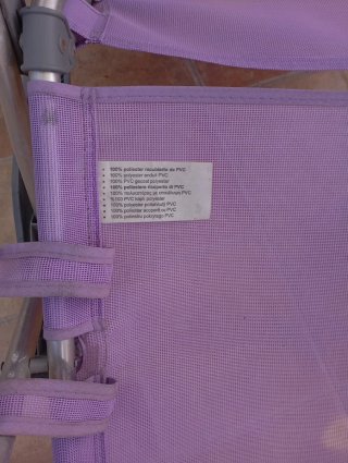 Silla plegable playa verde