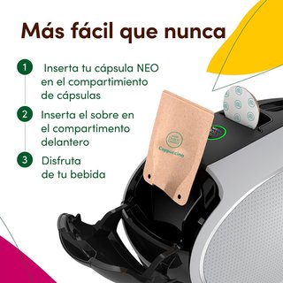 Cafetera Dolce Gusto De'Longhi NEO LATTE Gris
