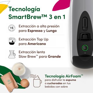 Cafetera Dolce Gusto De'Longhi NEO LATTE Gris