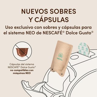 Cafetera Dolce Gusto De'Longhi NEO LATTE Gris
