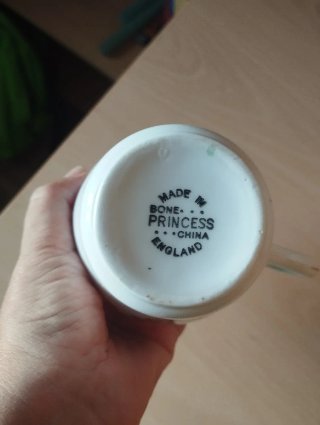 Lechera / jarrita Porcelana Inglesa Princess House