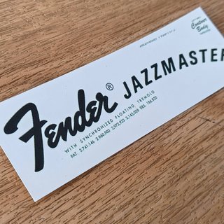 #40#Decal Fender Jazzmaster 1968-1975