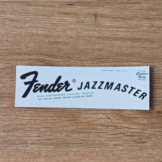 #40#Decal Fender Jazzmaster 1968-1975