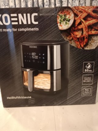 Freidora Koenic 7,2L