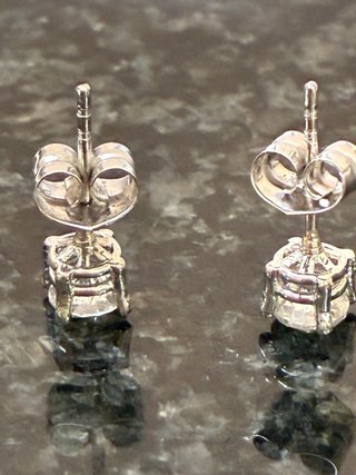 Pendientes Oro 18k Diamantes Naturales 1.06 Ct