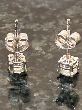Pendientes Oro 18k Diamantes Naturales 1.06 Ct
