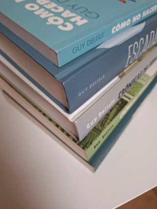 Lote cómics GUY DELISLE (5 títulos)