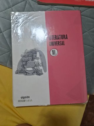 Libro texto literatura universal 1 Bach