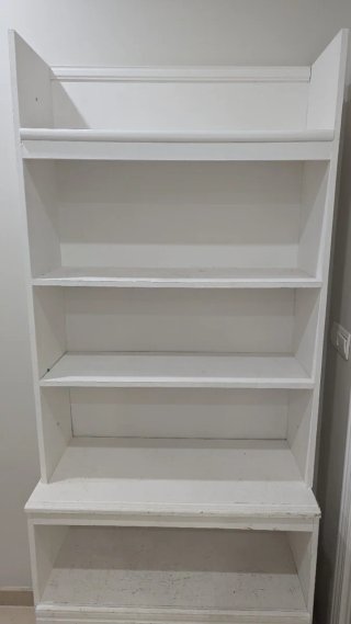 Conjunto de 2 Estanterías Blancas
