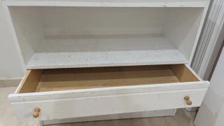 Conjunto de 2 Estanterías Blancas