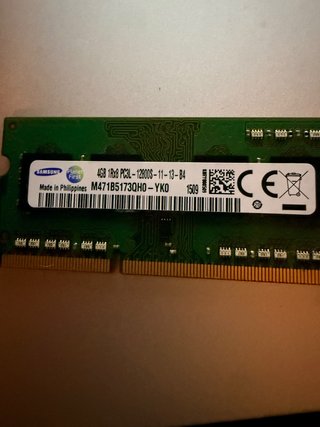 Samsung 4GB DDR3L RAM PC3L-12800S