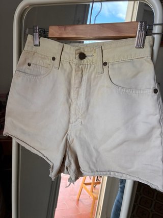 Shorts Lee Beige degradado amarillo