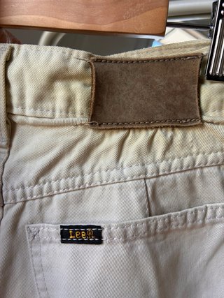 Shorts Lee Beige degradado amarillo