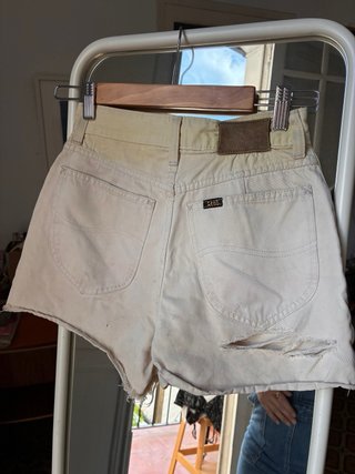 Shorts Lee Beige degradado amarillo