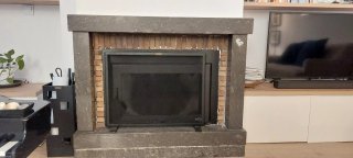 Piedras granito para chimenea.