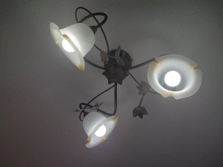 Lámparas de Techo de Forja con 3 Luces