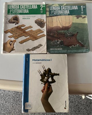 Libros 1° y 2° de bachillerato