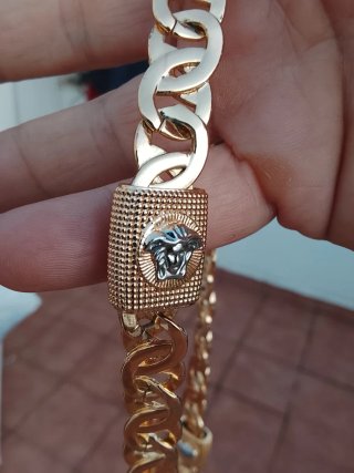 Cadena Tipo Gucci con Medusa
