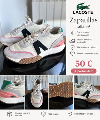 Zapatillas Lacoste Talla 39