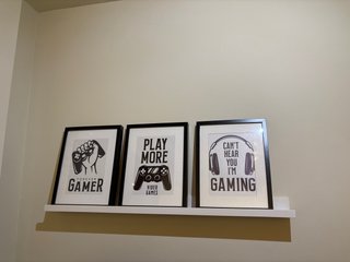 Estante para cuadros IKEA Mosslanda Blanco