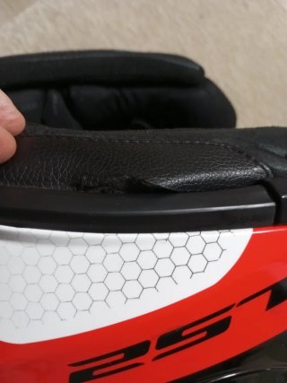 Casco Moto LS2 Verso Negro/Blanco/Rojo