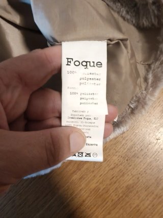 Abrigo y Capota Foque 18 meses