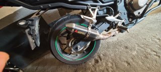 Honda CB 500F Negra y gris