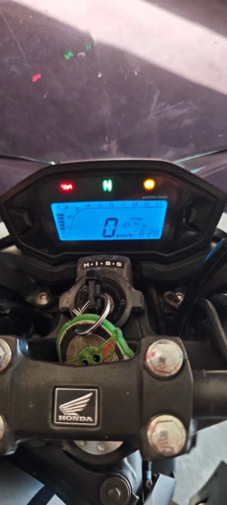 Honda CB 500F Negra y gris