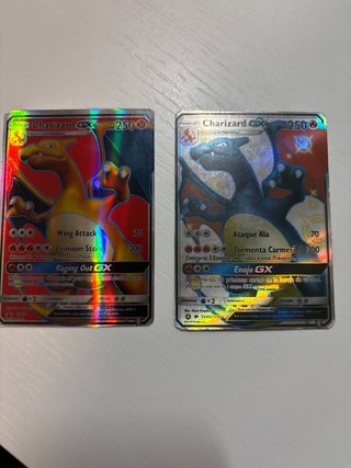 2 Cartas Charizard GX