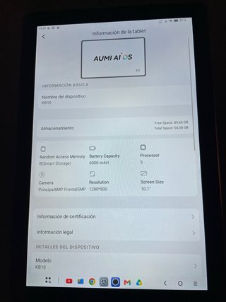 Tablet de 10 pulgadas 3gb ram