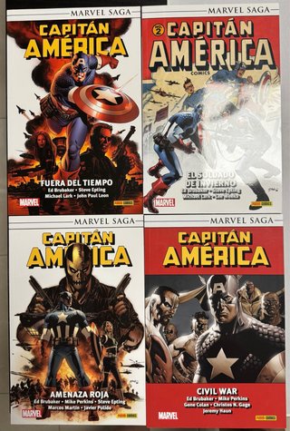Marvel Saga: Capitán América de Brubaker completa
