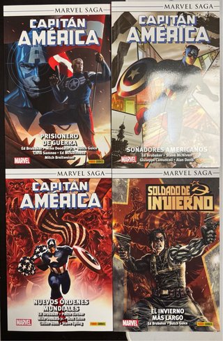 Marvel Saga: Capitán América de Brubaker completa