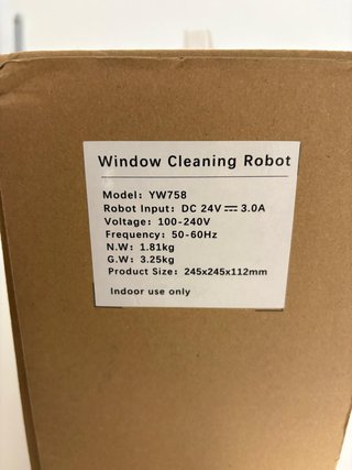 Robot Limpiacristales YW758 con Mando