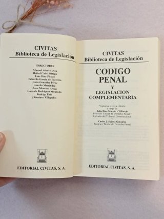 Código penal y legislación complementaria
