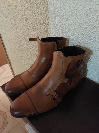 Lote Zapatos Hombre Marrón y Negro