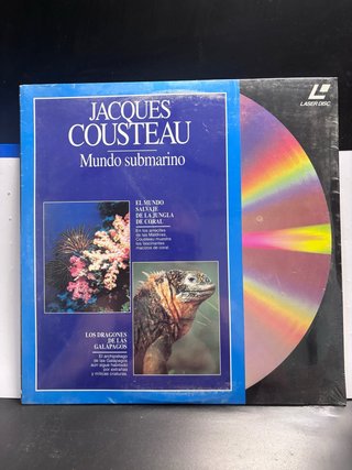 LaserDisc Jacques Cousteau: Mundo Submarino