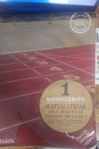 Matemáticas aplicadas a las Ciencias Sociales I...