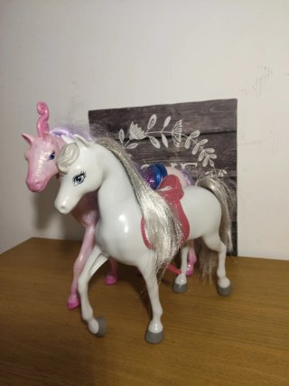 Lote 2 Caballos Barbie.