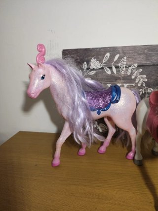 Lote 2 Caballos Barbie.