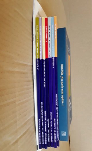 Libros sobre medicina. Depresión... ( L021)