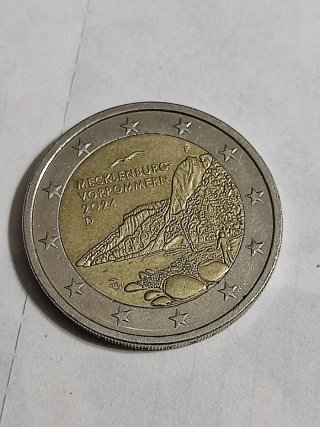 Moneta 2 Euro 2024 Germania Commemorativa FDC