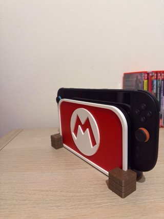 Soporte para Dock Nintendo Switch 2 Estilo Mario