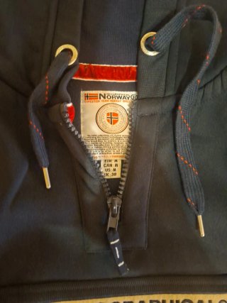 Sudadera Geographical Norway Azul