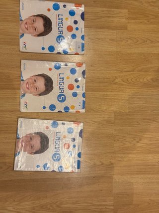 3 libros de lingua de quinto de primaria