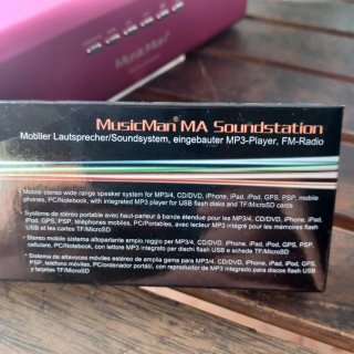 Altavoz MusicMan MA Soundstation Rosa