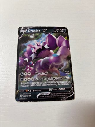Carta Pokémon Drapion V